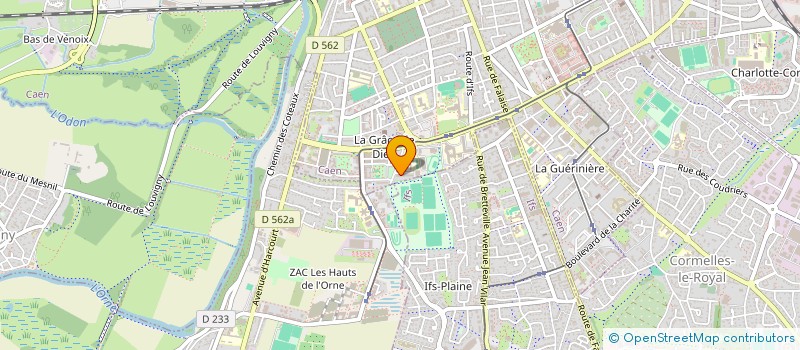 localisation de l'entreprise CAEN ISOLATION à CAEN