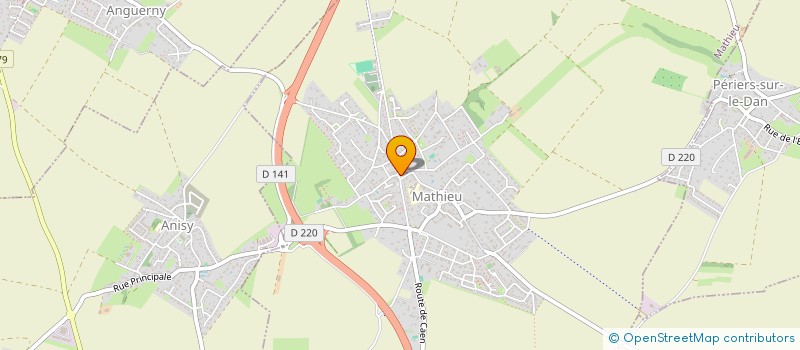 localisation de l'entreprise CAEN LA MER IMMOBILIER  MATHIEU