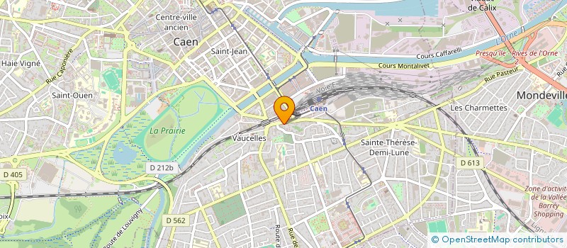 localisation de l'entreprise CAEN MOBILITE SERVICE à CAEN