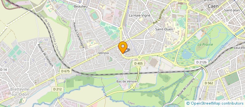 localisation de l'entreprise CAEN MULTISERVICES PLUS à CAEN