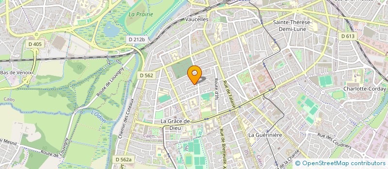 localisation de l'entreprise CAEN RIVE DROITE EN FETE à CAEN