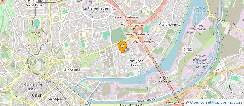 localisation de l'entreprise CAEN SAINT JEAN EUDES à CAEN