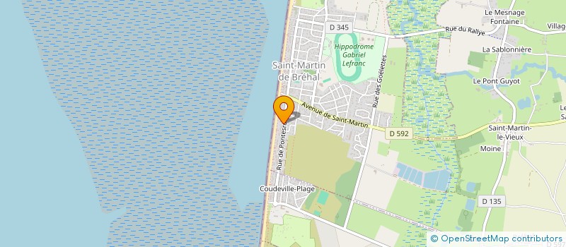 localisation de l'entreprise CAEN SAINT PIERRE  BREHAL