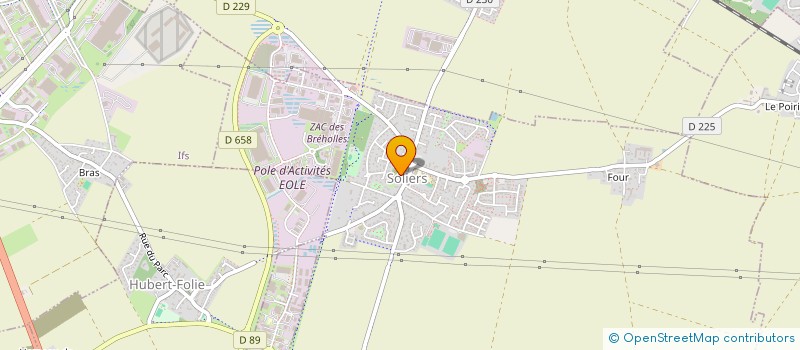 localisation de l'entreprise CAEN SUD GR.  SOLIERS