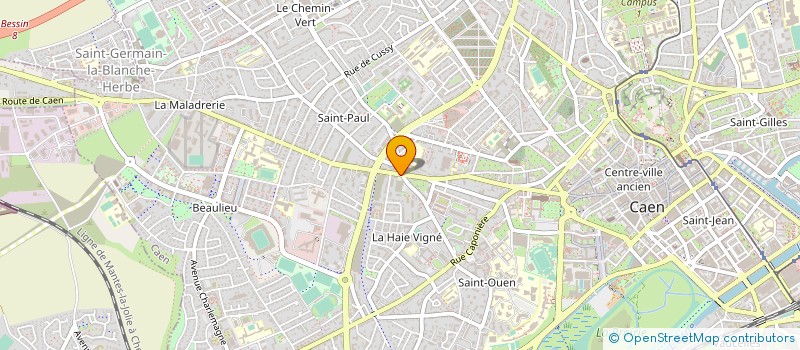 localisation de l'entreprise CAEN TAE KWON ACADEMIE à CAEN