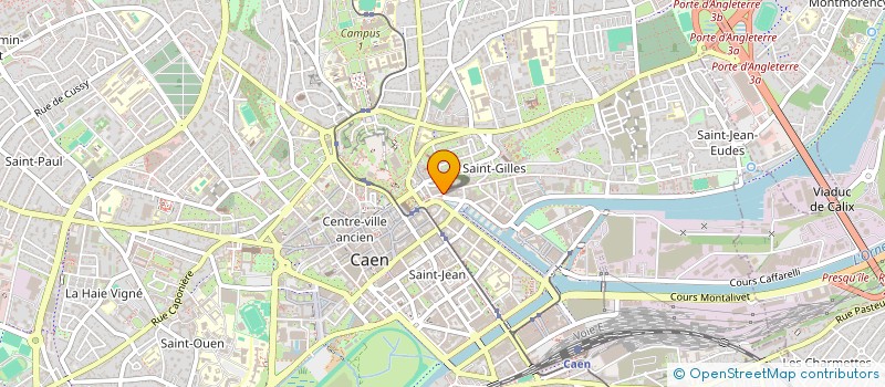 localisation de l'entreprise CAEN TOUT EST POSSIBLE à CAEN
