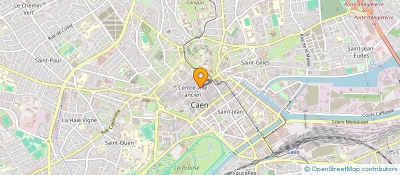 localisation de l'entreprise CAEN TRANSACTIONS LOCATIONS à CAEN