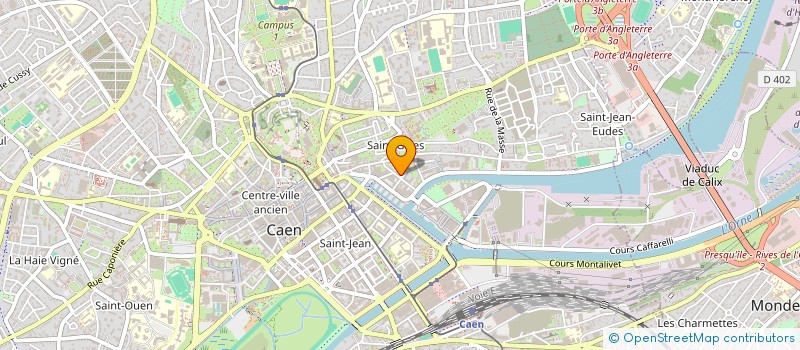 localisation de l'entreprise CAEN TU BOSSES à CAEN