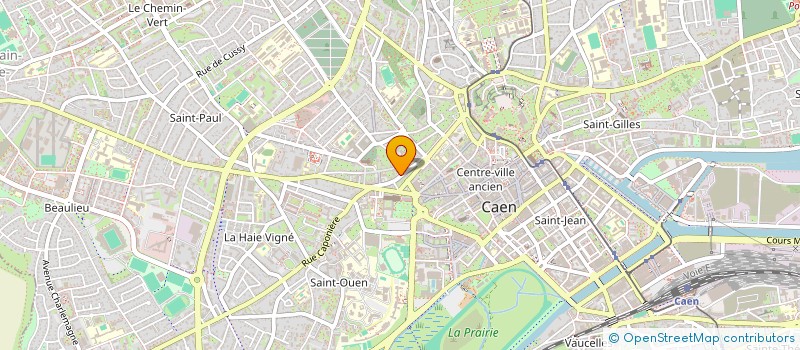 localisation de l'entreprise CAENCATECH à CAEN