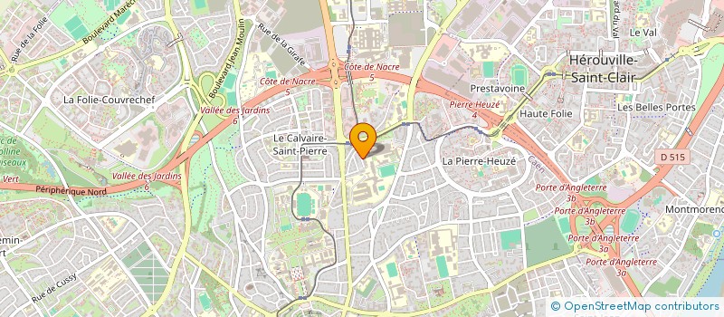 localisation de l'entreprise CAENLYPSO à CAEN