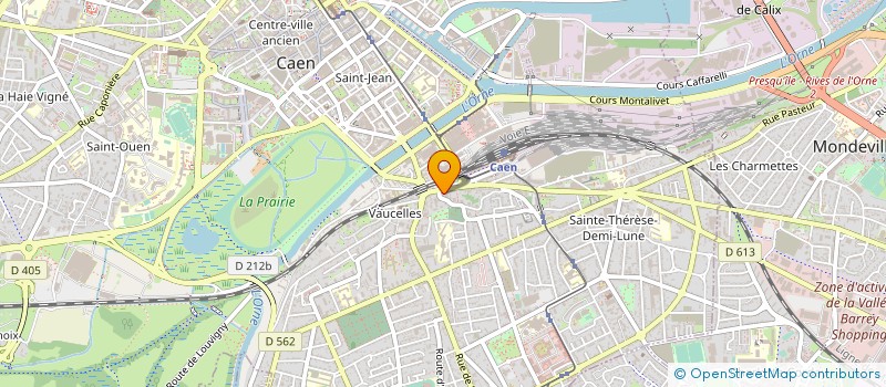 localisation de l'entreprise CAENNAISE DE PROPRETE à CAEN