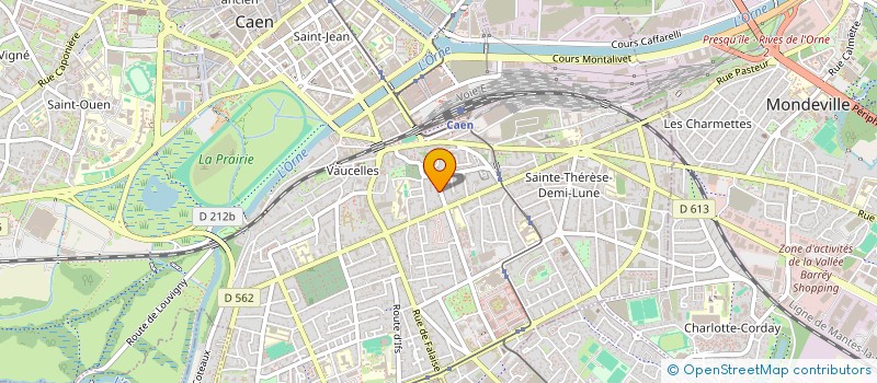 localisation de l'entreprise CAENSMPP à CAEN