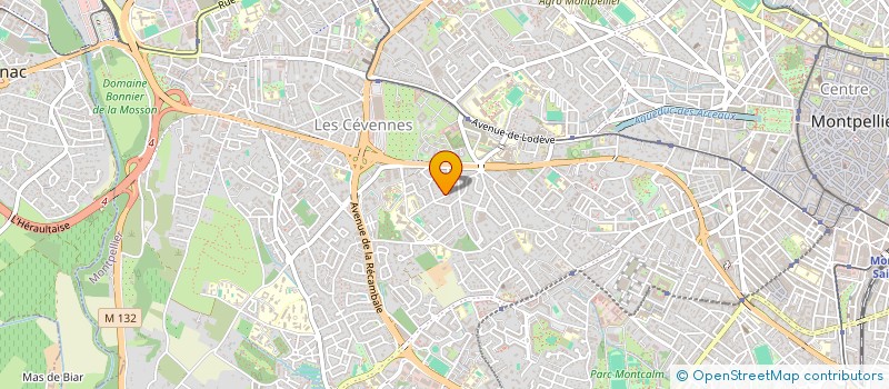 localisation de l'entreprise CAEP DEVELOPPEMENT à MONTPELLIER