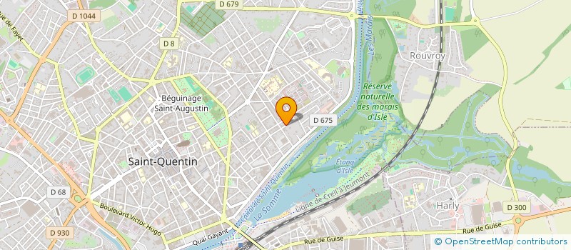 localisation de l'entreprise CAES à SAINT-QUENTIN