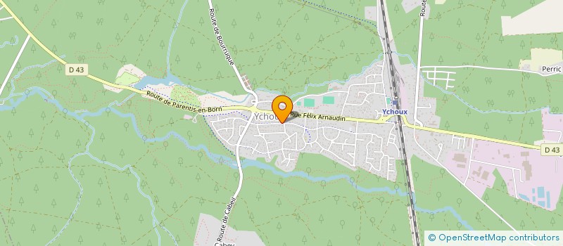 localisation de l'entreprise CAESAR  YCHOUX