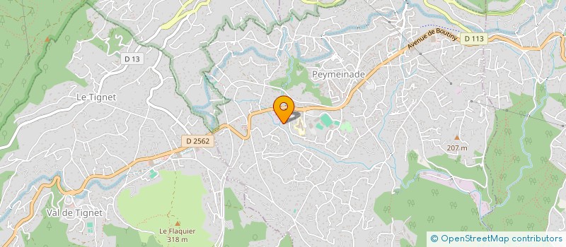 localisation de l'entreprise CAESAR NETTOYAGE  PEYMEINADE