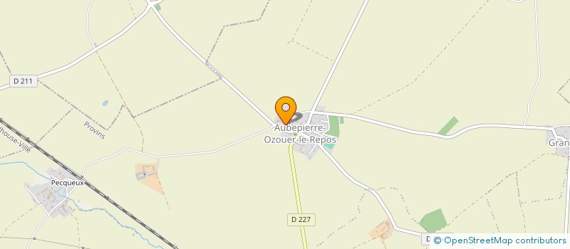 localisation de l'entreprise CAETANO SARL  AUBEPIERRE-OZOUER-LE-REPOS