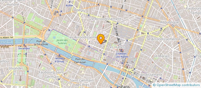 localisation de l'entreprise CAEXOILS à PARIS