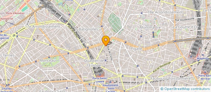 localisation de l'entreprise CAF 2000  PARIS