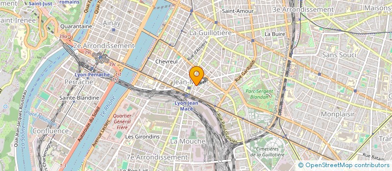 localisation de l'entreprise CAF CART  LYON