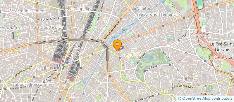 localisation de l'entreprise CAF-EXPRESS à PARIS