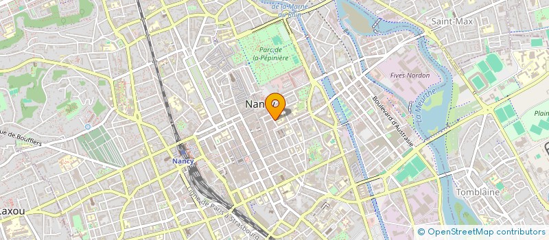 localisation de l'entreprise CAF LORRAINE  NANCY