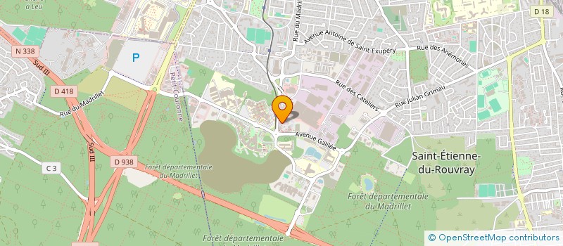 localisation de l'entreprise CAFAC  SAINT-ETIENNE-DU-ROUVRAY