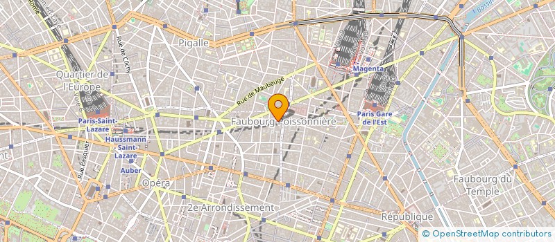 localisation de l'entreprise CAFADEP  PARIS