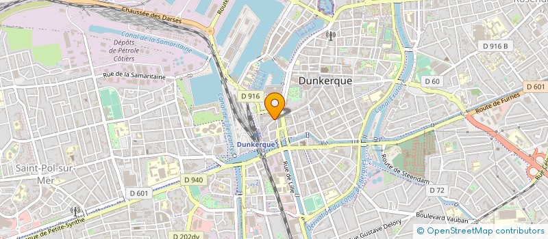 localisation de l'entreprise CAFALGARE à DUNKERQUE