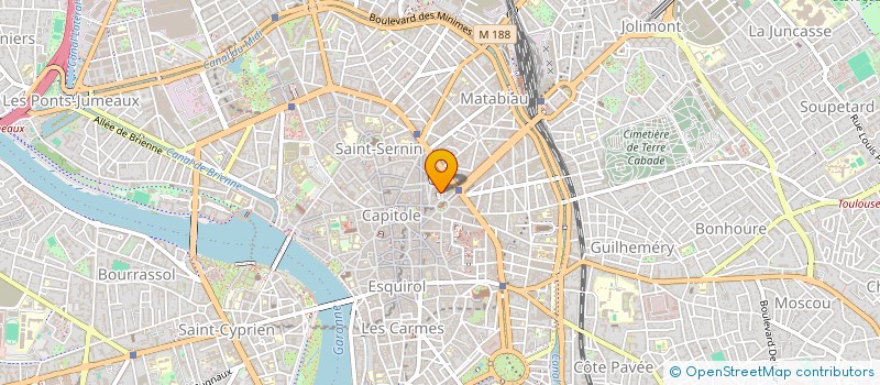 localisation de l'entreprise CAFAPIZO à TOULOUSE