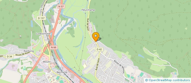 localisation de l'entreprise CAFARD'NAUM  SAINT-ETIENNE-LES-REMIREMONT