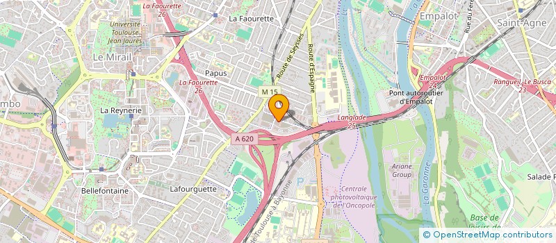 localisation de l'entreprise CAFCAOTHE à TOULOUSE
