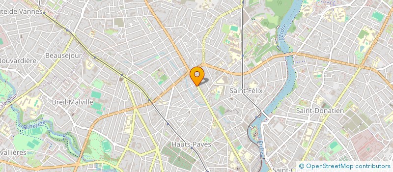 localisation de l'entreprise CAFDC à NANTES
