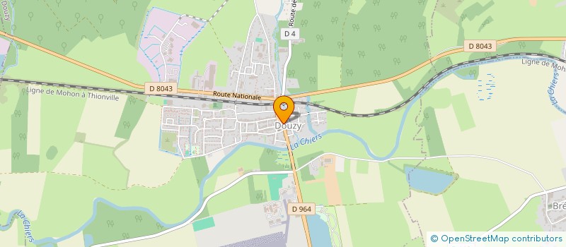 localisation de l'entreprise CAFE 12.I  DOUZY