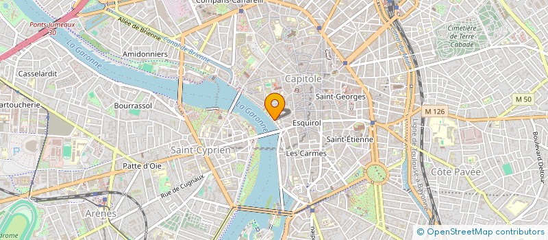 localisation de l'entreprise CAFE ASSOCIATIF DE L'ISDAT à TOULOUSE
