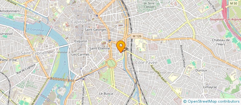 localisation de l'entreprise CAFE AUTISME  TOULOUSE