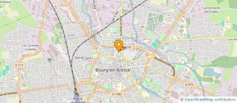 localisation de l'entreprise CAFE BARCELEONE à BOURG-EN-BRESSE