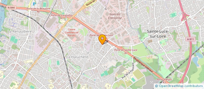 localisation de l'entreprise CAFE BIEN ELEVE à NANTES