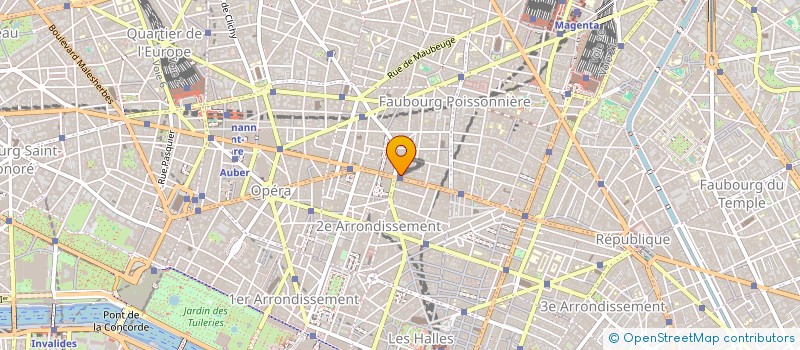 localisation de l'entreprise CAFE BOHEME  PARIS