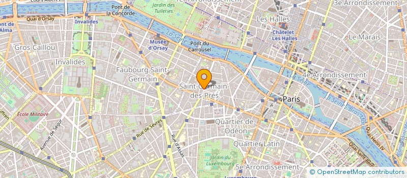 localisation de l'entreprise CAFE BONAP  PARIS