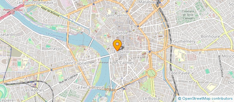 localisation de l'entreprise CAFE BONG à TOULOUSE