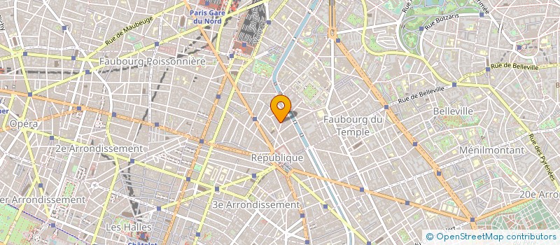 localisation de l'entreprise CAFE CAFE à PARIS