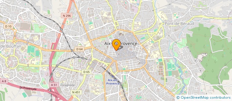 localisation de l'entreprise CAFE CALIFORNIE à AIX-EN-PROVENCE