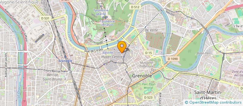 localisation de l'entreprise CAFE CANNELLE  GRENOBLE