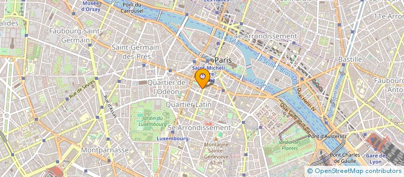 localisation de l'entreprise CAFE CANTANTE  PARIS