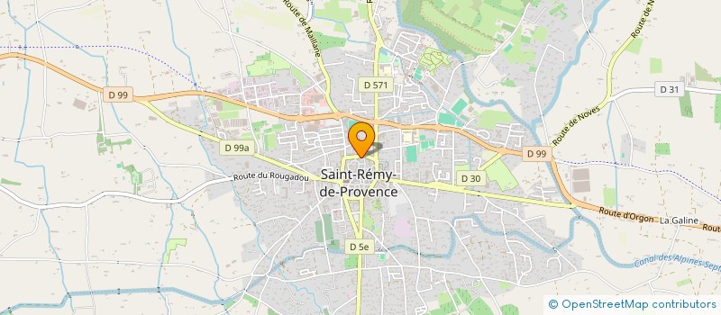 localisation de l'entreprise CAFE CELESTINE à SAINT-REMY-DE-PROVENCE