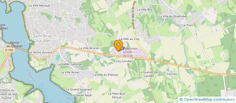 localisation de l'entreprise CAFE CELTIK  SAINT-BRIAC-SUR-MER