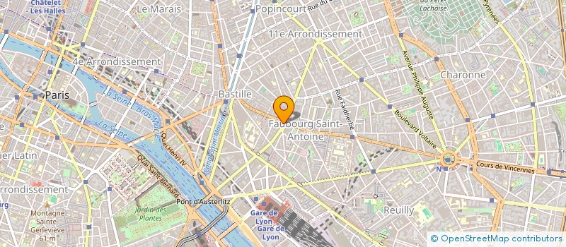 localisation de l'entreprise CAFE CHARBON  PARIS