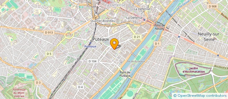 localisation de l'entreprise CAFE CINE COMMUNICATION à PUTEAUX