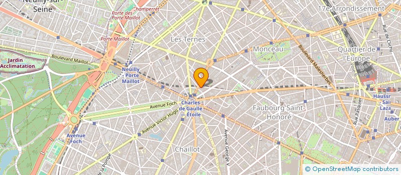 localisation de l'entreprise CAFE CONCEPT SA à PARIS